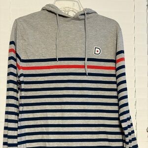 DGK Striped Pullover Hoodie